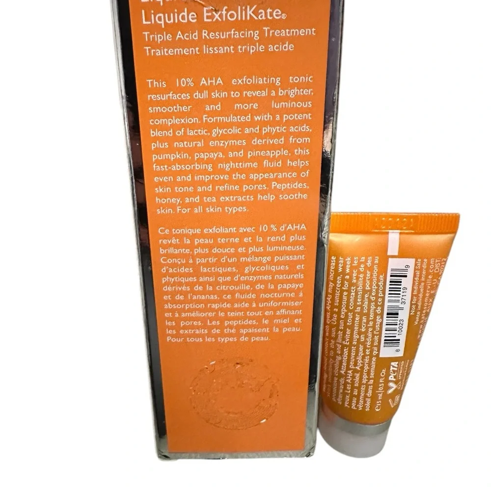New KATE SOMMERVILLE Liquid ExfoliKate Tripple Acid Resurfacing Treatment - Picture 2 of 8